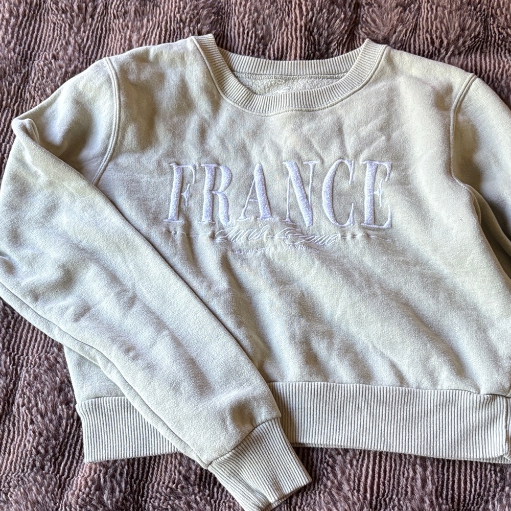 Hollister Olive Green Sweatshirt